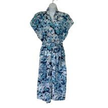Inner Most VTG Women’s Floral Satin Robe Polyester Size S Pockets Should... - $18.80