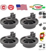 Compatible 4-Pack Dishwasher Lower Rack Wheels for LG Models - Durable &amp;... - $29.22 CAD
