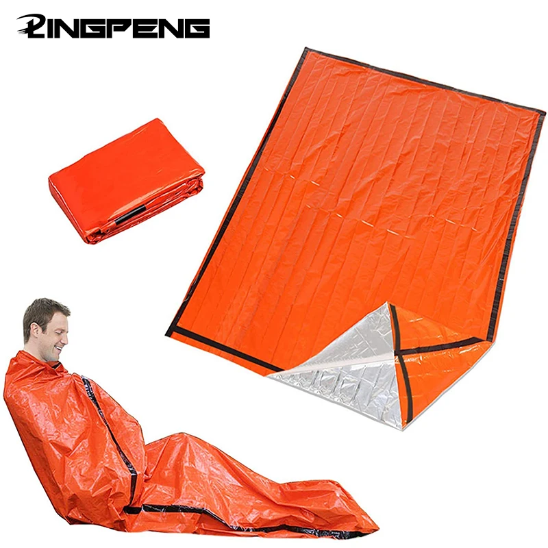 Emergency individual Sleeping Bag Emergency Supplies Compact Ultralight - £10.54 GBP+