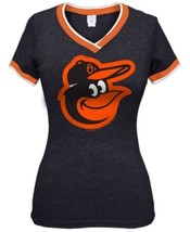 5th &amp; Ocean by New Era Women&#39;s Baltimore Orioles Triple Flock T-Shirt - ... - £27.54 GBP