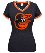 5th &amp; Ocean by New Era Women&#39;s Baltimore Orioles Triple Flock T-Shirt - ... - €27,78 EUR