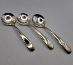Vintage E.P. Zinc Silver Plated Sugar Spoon Made in Italy - Set of 3 - £11.36 GBP