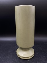 McCoy Olive Green Matte Pottery Floral Vase 412 Floraline 9 1/4” - $19.79