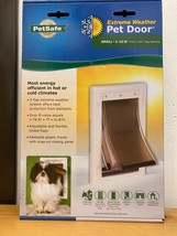 Factory NEW PetSafe Extreme Weather Pet Door - Small 5 1/8 x 8 1/4 - £36.59 GBP