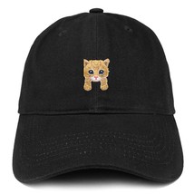 Trendy Apparel Shop Yellow Norwegian Forest Cat Kitten Patch Low Profile Soft Co - £16.02 GBP
