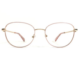 Longchamp Eyeglasses Frames LO2127 601 Pink Gold Round Full Rim 52-18-140 - £66.90 GBP