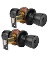 DSJJBLL Privacy Locking Door Knob Passage Bedroom with Lock Bathroom Sta... - £19.70 GBP