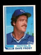 1982 Topps Traded #37 Dave Frost Nmmt Royals *X74186 - £1.15 GBP