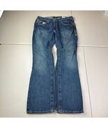 Ariat Men&#39;s Jeans Size 36x34 MS Slim Straight Blue Denim - $822.51 MXN