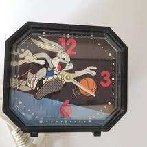 Space Jam Bugs Bunny Alarm Clock Westclox Electric Warner Bros USA Vintage 1994 - £7.81 GBP