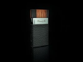 Brizard and Co Dakota Black & Ebony Venezia " Fountain Flame Pocket Lighter NIB image 2