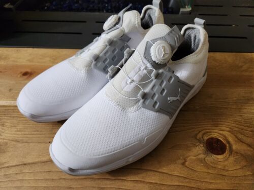 Puma Ignite Articulate Disc 376079-01 White/Puma Silver/High Rise Men Go... - $83.16