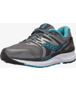 Saucony Women&#39;s Redeemer ISO 2 Gray/Black/Blue  6 B - $78.41