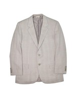 Brioni Suit Jacket Mens 40 Grey Plaid 100% Wool Italy Sport Coat Blazer - £125.41 GBP