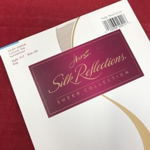 NEW VTG Hanes Sz CD Silk Reflections Silky Sheer FLAX Control Top - $11.83