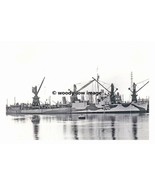 rp17883 - Royal Navy Warship - HMS Wells , built 1921 ex USS Tillman -print - $4.03 CAD
