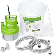 Green Expert Tankless Water Heater Flushing Kit Includes 1/6HP Efficient... - $178.68