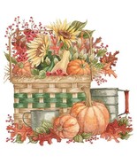  Basket Of Autumn Cross Stitch Pattern***L@@K*** - $2.95