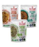 Eat Regal Heat &amp; Eat Rice, Microwave 90 Seconds, 3 Flavor Variety Pack, ... - $13.99