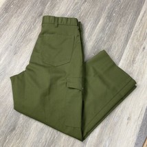 Boy Scouts of America 6 Pocket Cargo Pants  34 Waist 26 inseam , Hiking , Camp - £14.10 GBP