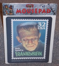 1997 Universal Monsters Boris Karloff Frankenstein Mouse Pad New In The ... - £23.97 GBP