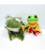 Webkinz Ganz Tree Frog Plush Stuffed Animal No Code Green Yellow Lot Of ... - £17.90 GBP