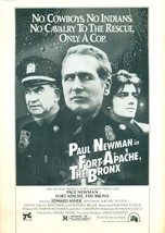 Fort Apache, The Bronx 20th Century Fox Press Book 1981 Paul Newman Ed Asner - £7.90 GBP