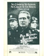 FORT APACHE, THE BRONX 20th Century Fox PressBook 1981 Paul Newman Ed Asner - £7.77 GBP