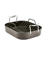 All-Clad HA1 Hard Anodized Nonstick Roaster and Nonstick Rack 13x16 Inch... - $1,604.85 MXN