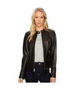 Marc New York Women&#39;s Moto Goldie Leather Jacket - £220.25 GBP
