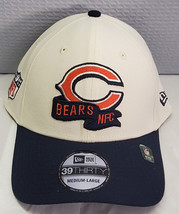 Chicago Bears New Era Nfl Sideline White 39THIRTY Flex Hat - Nfl - £19.66 GBP