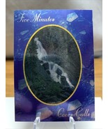 1995 Coors Calls five minutes Waterfall phone card Coors Brewing CV JD - $11.88