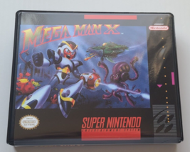 Mega Man X Case Only Super Nintendo Snes Box Best Quality Available - £10.24 GBP