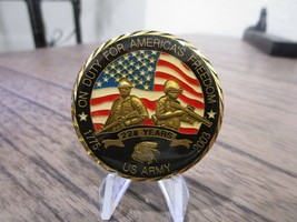 United States Army 228 Years 1775 - 2003 Challenge Coin #795L - $8.90