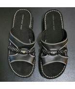 VTG 90s Lower East Side Chunky Lug Sole Jammer Platform Slide Sandals Wo... - $833.42 MXN