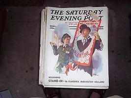 SATURDAY POST STAND IN   KELLAND  VALINTINE FEBRUARY 10 1937 - £39.41 GBP