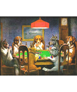 Dogs PLaying Poker Cross Stitch Pattern***L@@K*** - $55.22 MXN