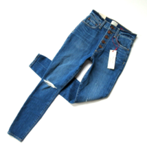 NWT AO.LA by Alice + Olivia Good High Rise in Time Flys Stretch Jeans 24 $195 - $82.00