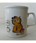 Vintage Garfield Jim Davis I Like My Coffee To Sit Up &amp; Bark Coffee Cup ... - $17.89 CAD