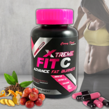 Fit C Xtreme : The Fastest &amp; Potent Natural Fat Burner  by Curvy Fruit - 60 days - £20.89 GBP