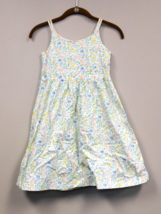 Chaps 100% Cotton Girls Floral sundress Size 6X - $14.84