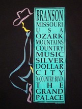 Vintage 1993 90&#39;s Branson Ozark Mountains Silver Country Grand Place T Shirt L - £17.56 GBP