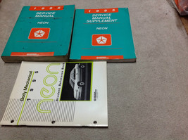 1995 Dodge Plymouth Neon Service Repair Shop Manual SET W Supplement &amp; Reference - £63.06 GBP