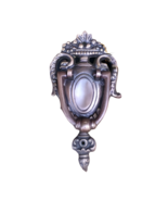 Vintage Crown Statue Brass Door Knocker 6.2" Doorbell Home Decor - $61.00