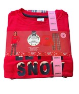 Members Mark Womens Small Pajama 2-PC Set Christmas Family Top Pants Let... - $27.06 CAD