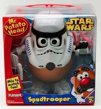 STAR WARS Stormtrooper Spudtrooper MR Potato Head 2005 Playskool New in Package - £15.63 GBP