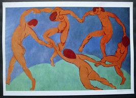 Matisse Dance 1909 Vintage Full Color Lithograph Poster Fine Art Poster - £69.84 GBP