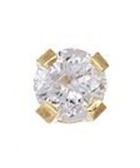 14k Gold Tiffany 8 Point Genuine Diamond Box - $143.00