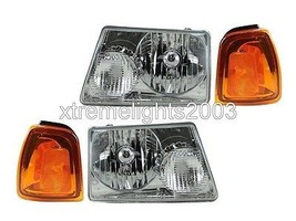 ITASCA SUNRISE 2007 2008 HEADLIGHTS HEAD LIGHTS FRONT LAMPS WITH LED BUL... - $123.75