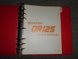 1985 Suzuki DR125 DR 125 Motorcycle Service Manual # 995004100-03e BINDER OEM x - £82.79 GBP